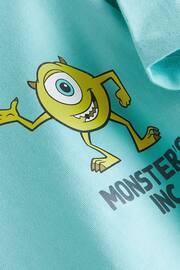 Blue Monsters Inc Short Sleeve T-Shirt (3mths-8yrs) - Image 3 of 3