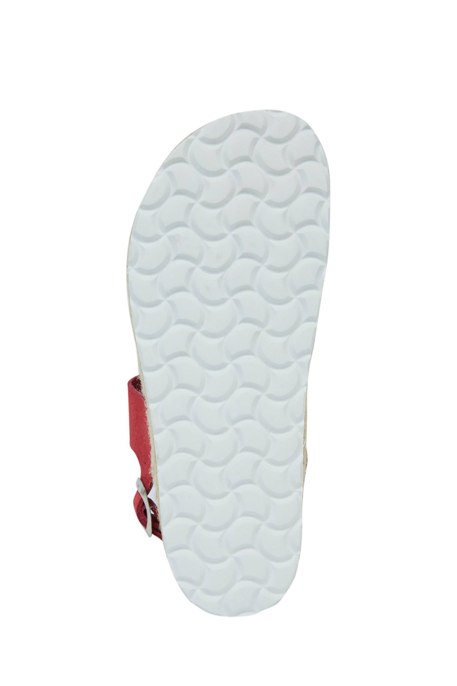 Celtic & Co. Red Multi Strap Sandals - Image 7 of 7