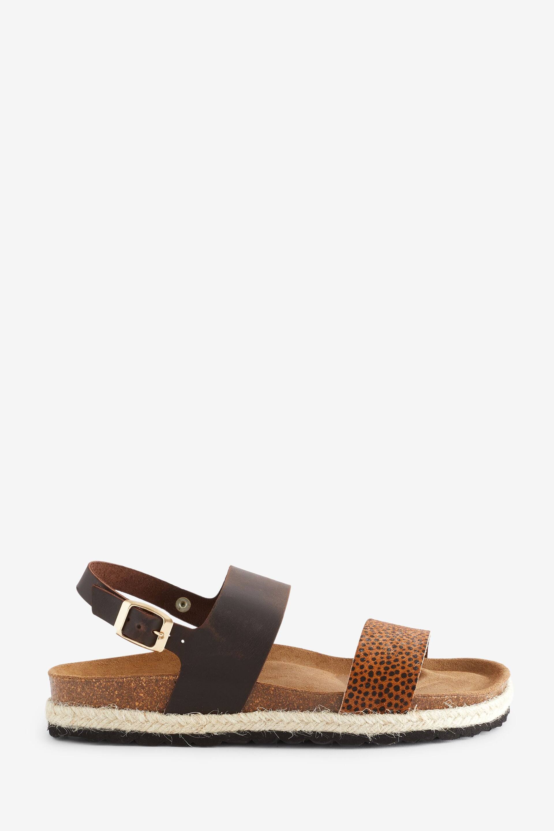 Celtic & Co. Brown Strap Sandals - Image 1 of 6