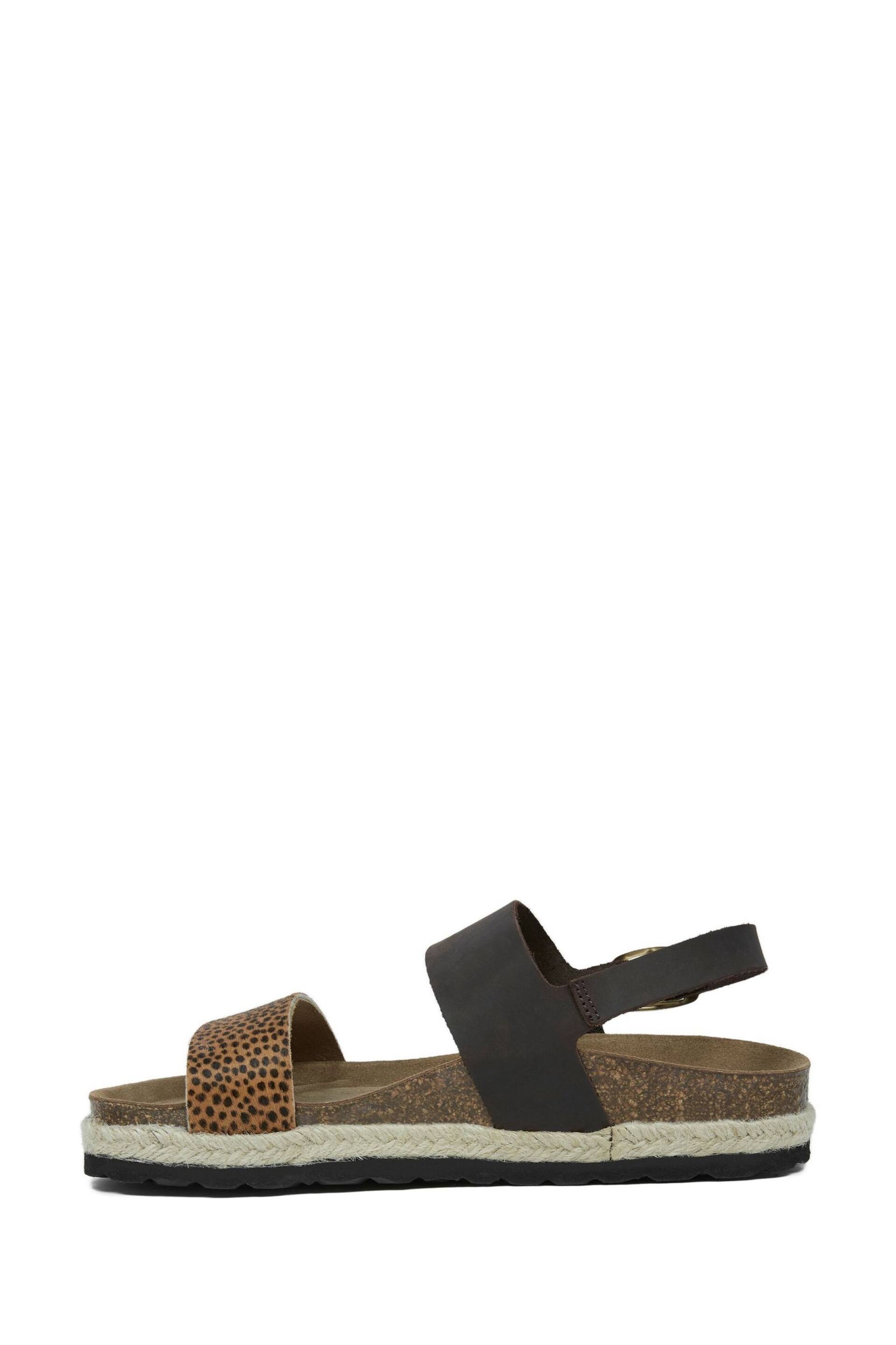 Celtic & Co. Brown Strap Sandals - Image 3 of 6