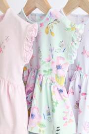 Pink Fairy Baby Skirted Romper 3 Pack - Image 3 of 7