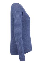 Celtic & Co. Blue Linen / Cotton Sweatshirt - Image 4 of 7