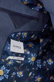 Skopes Watson Blue Tailored Fit Wool Blend Suit Jacket - Image 4 of 4
