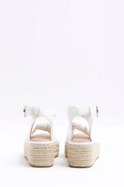 River Island White Espadrille Sandals - Image 3 of 5