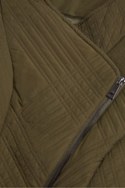 Ted Baker Green Rosemia Padded Short Wrap Coat - Image 5 of 5