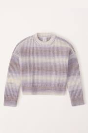 Abercrombie & Fitch Roll Neck White Jumper - Image 1 of 1