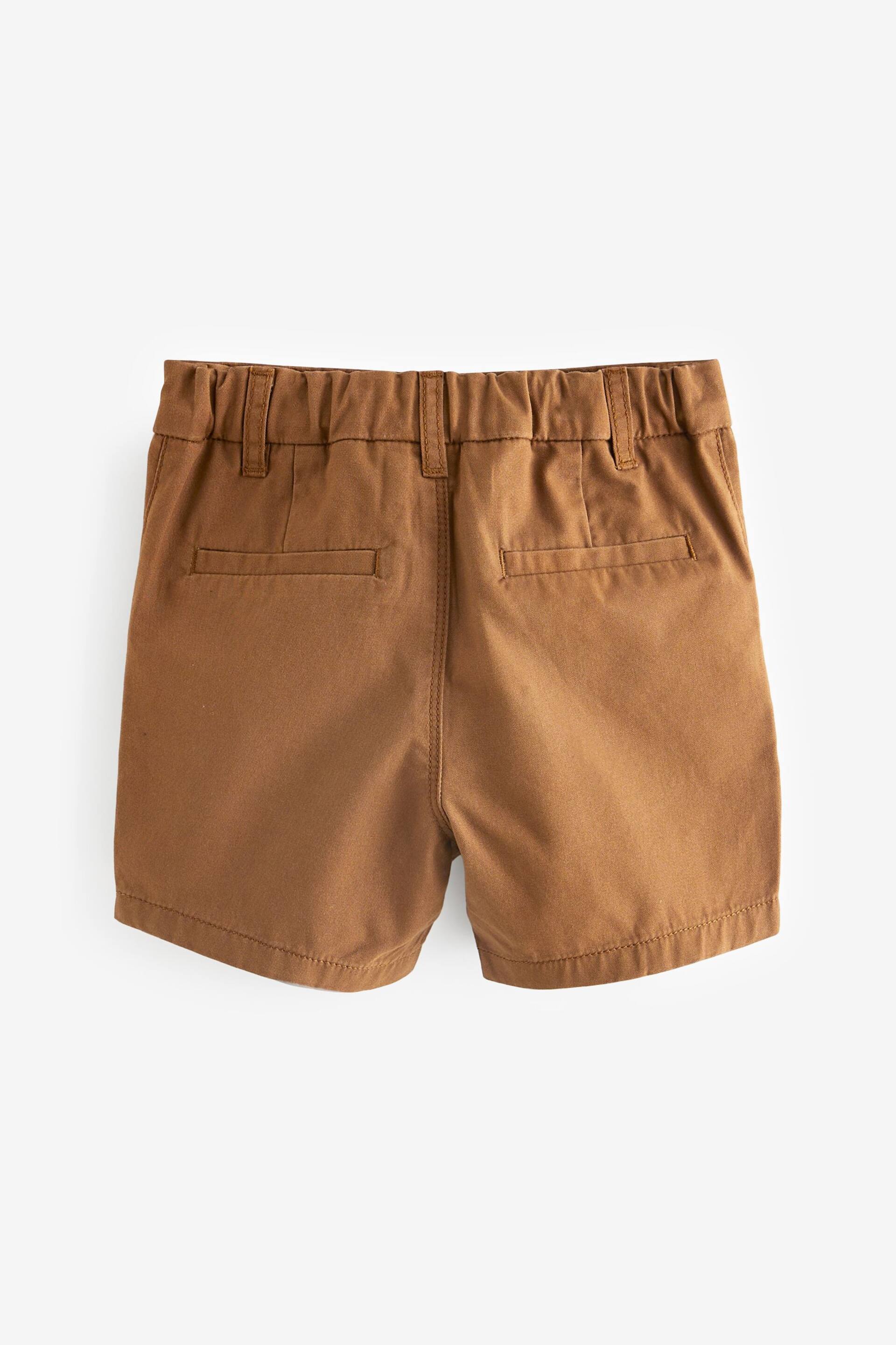 Tan Brown Chinos Shorts (3mths-7yrs) - Image 6 of 7