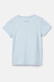 Joules Astra Blue Short Sleeve Artwork T-Shirt - Image 2 of 4