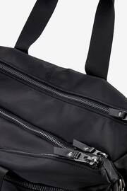 Black Laptop Tote Handbag - Image 5 of 9