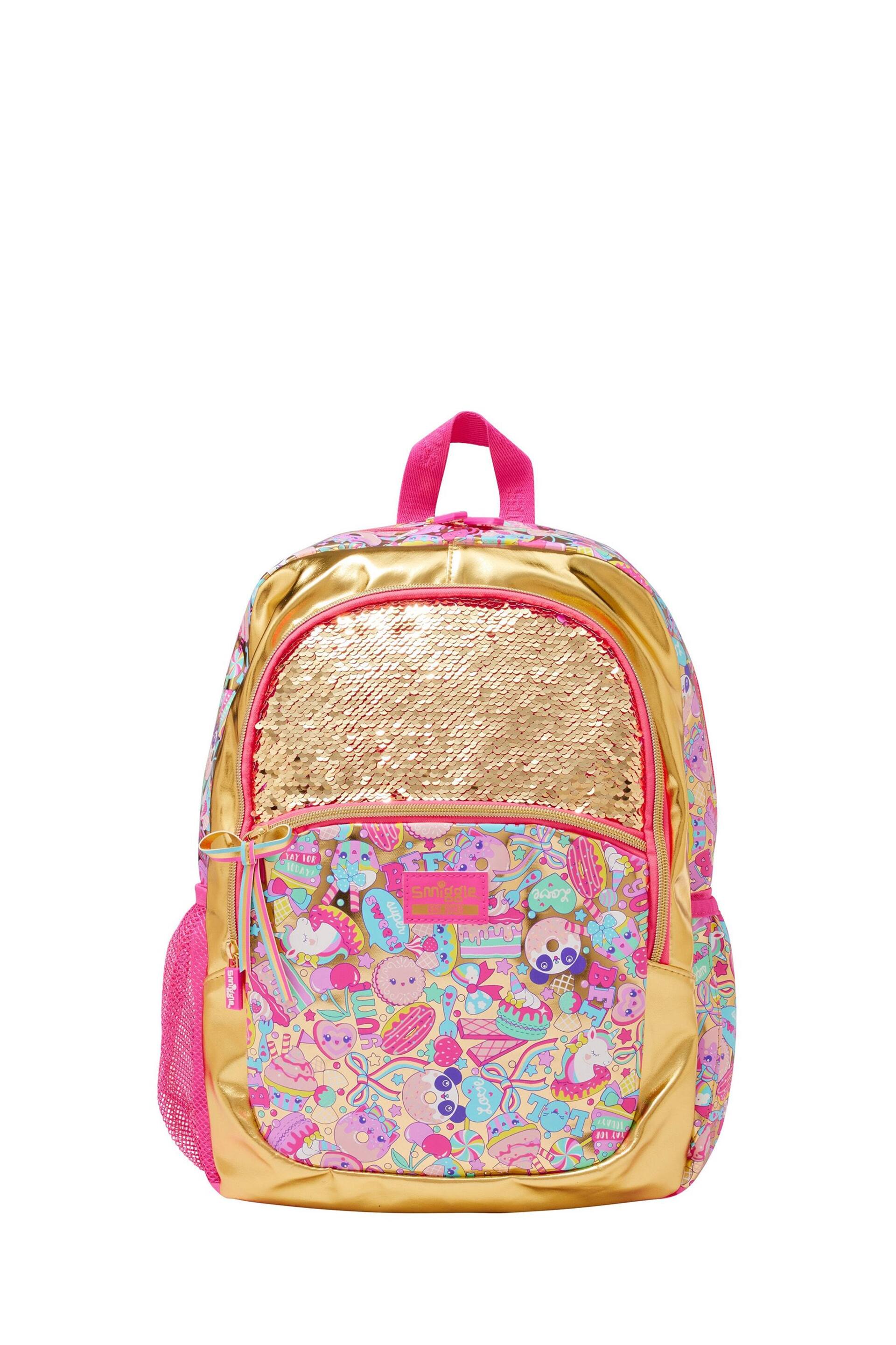 Smiggle Gold 20th Birthday Classic Backpack - Image 1 of 4