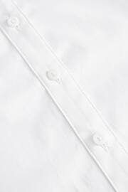 White Cotton Rich Stretch Premium Pretty Collar School Blouse (3-14yrs) - Image 10 of 10