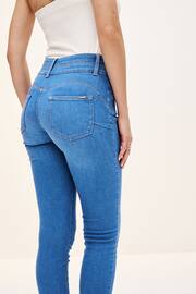 Bright Blue Lift Slim And Shape Skinny Jeans - Image 3 of 6