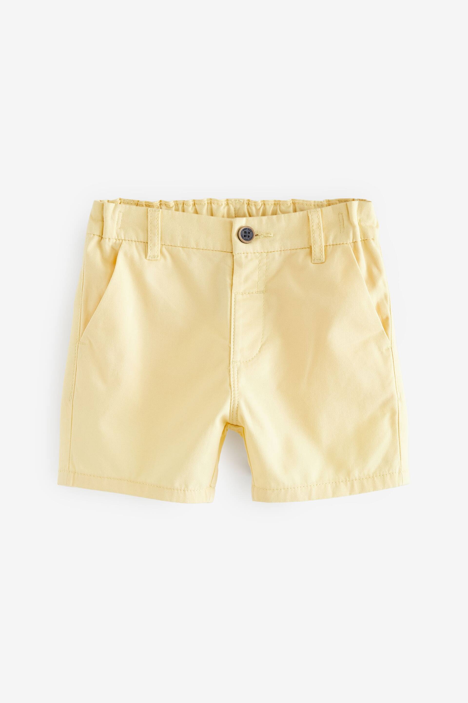 Yellow Chinos Shorts (3mths-7yrs) - Image 5 of 7