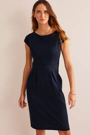 Boden Blue Florrie Jersey Dress - Image 3 of 4