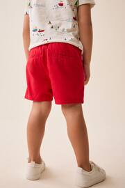 Red Chinos Shorts (3mths-7yrs) - Image 3 of 8