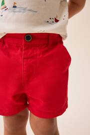 Red Chinos Shorts (3mths-7yrs) - Image 5 of 8