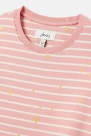 Joules Poppy Pink Striped Sweater Dress - Image 3 of 5