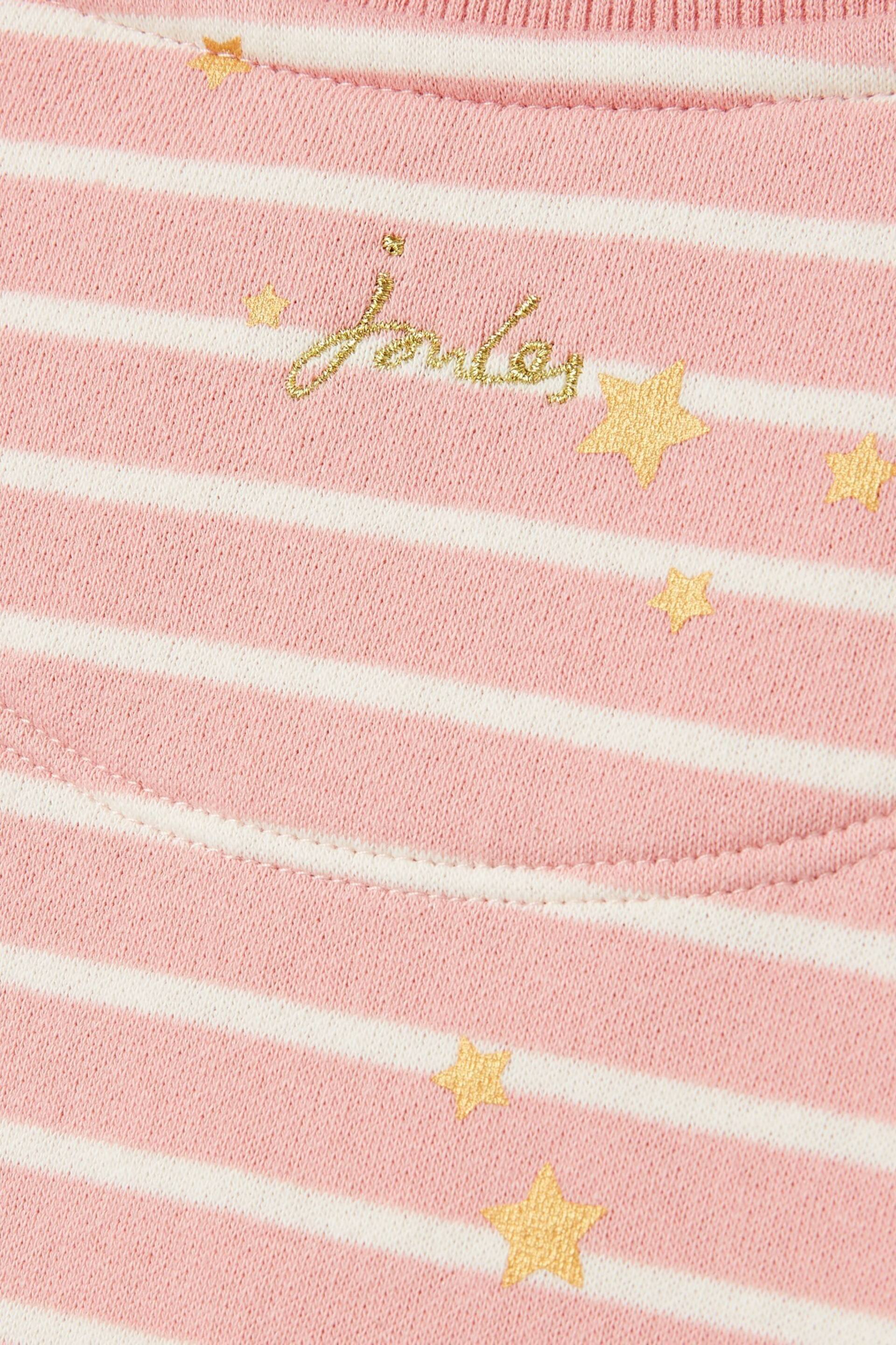 Joules Poppy Pink Striped Sweater Dress - Image 5 of 5