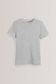 Grey/White 2 Pack Short Sleeved Thermal Tops (2-16yrs) - Image 3 of 5