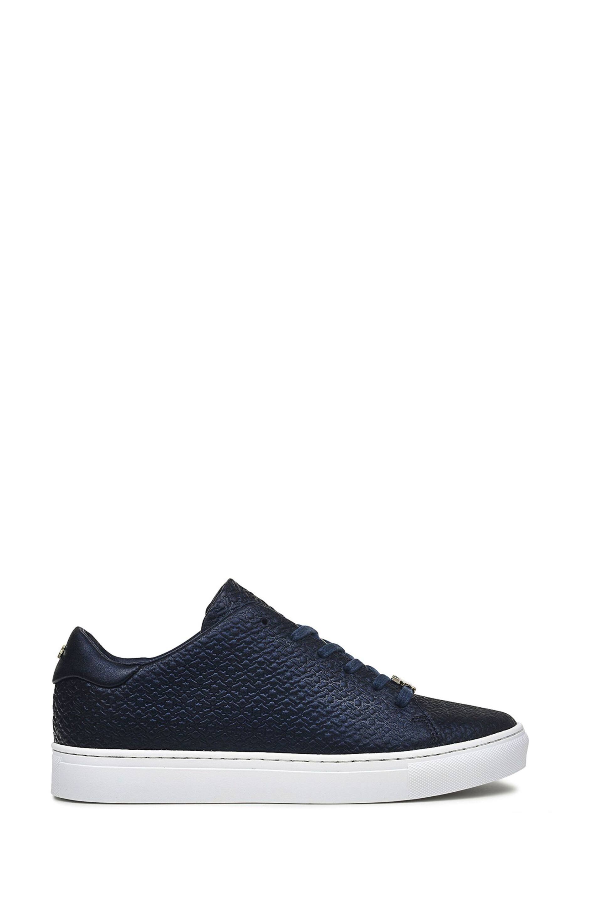 Radley London Blue Malton Heirloom Emboss Trainers - Image 1 of 4