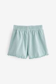 Blue Pink Textured Shorts 3 Pack (3mths-7yrs) - Image 2 of 5