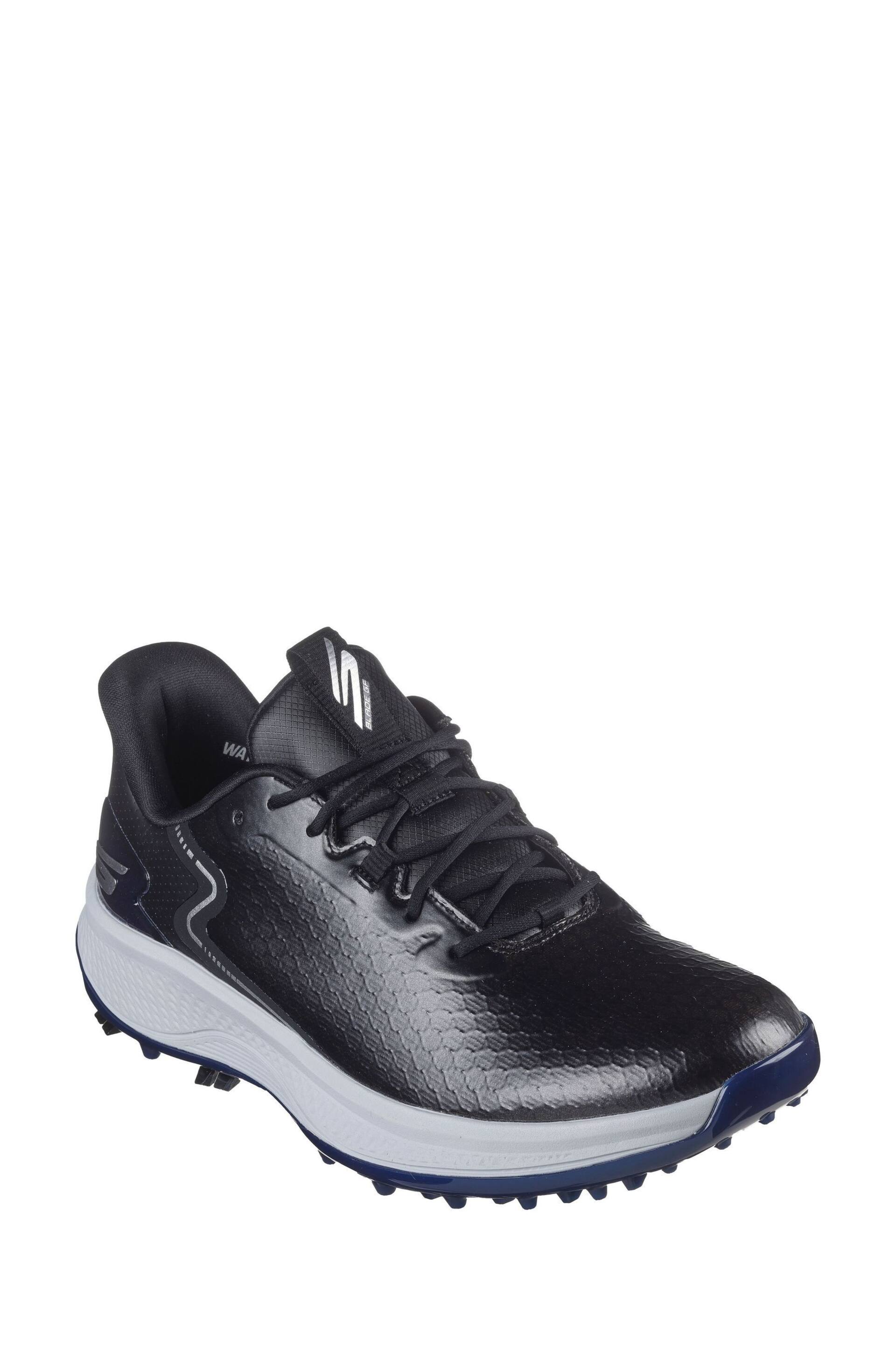 Skechers Black Grey Go Golf Blade GRIPFLEX Slip-In Trainers - Image 3 of 5