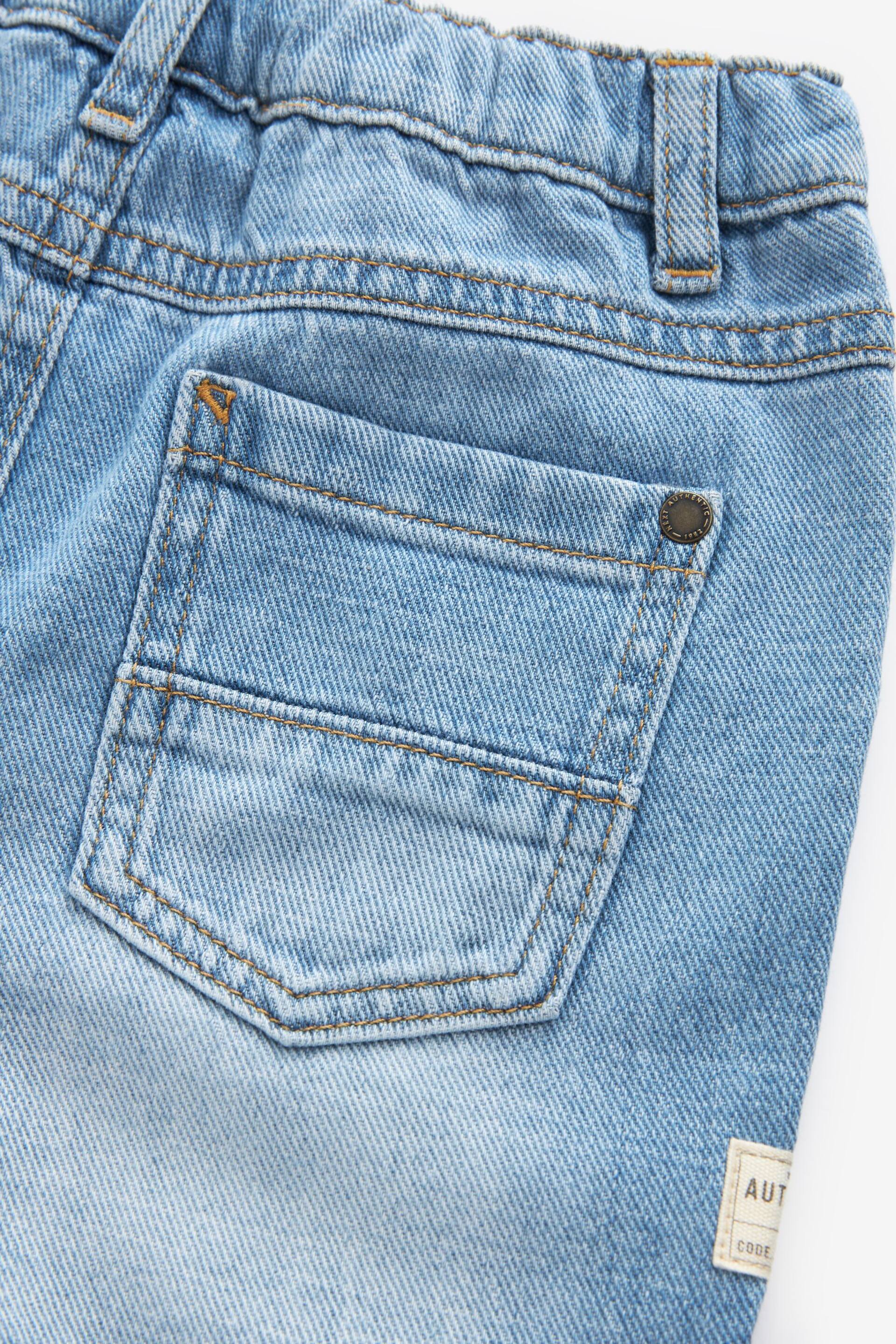 Light Blue Denim Pleat Front Jeans (3mths-7yrs) - Image 8 of 8
