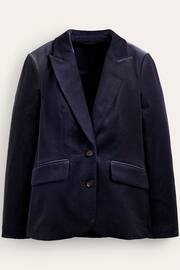 Boden Navy Blue The Marylebone Jersey Blazer - Image 5 of 5