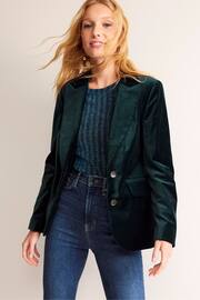 Boden Dark Green The Marylebone Jersey Blazer - Image 5 of 7