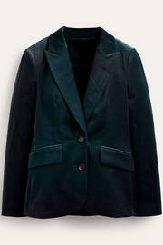 Boden Dark Green The Marylebone Jersey Blazer - Image 7 of 7