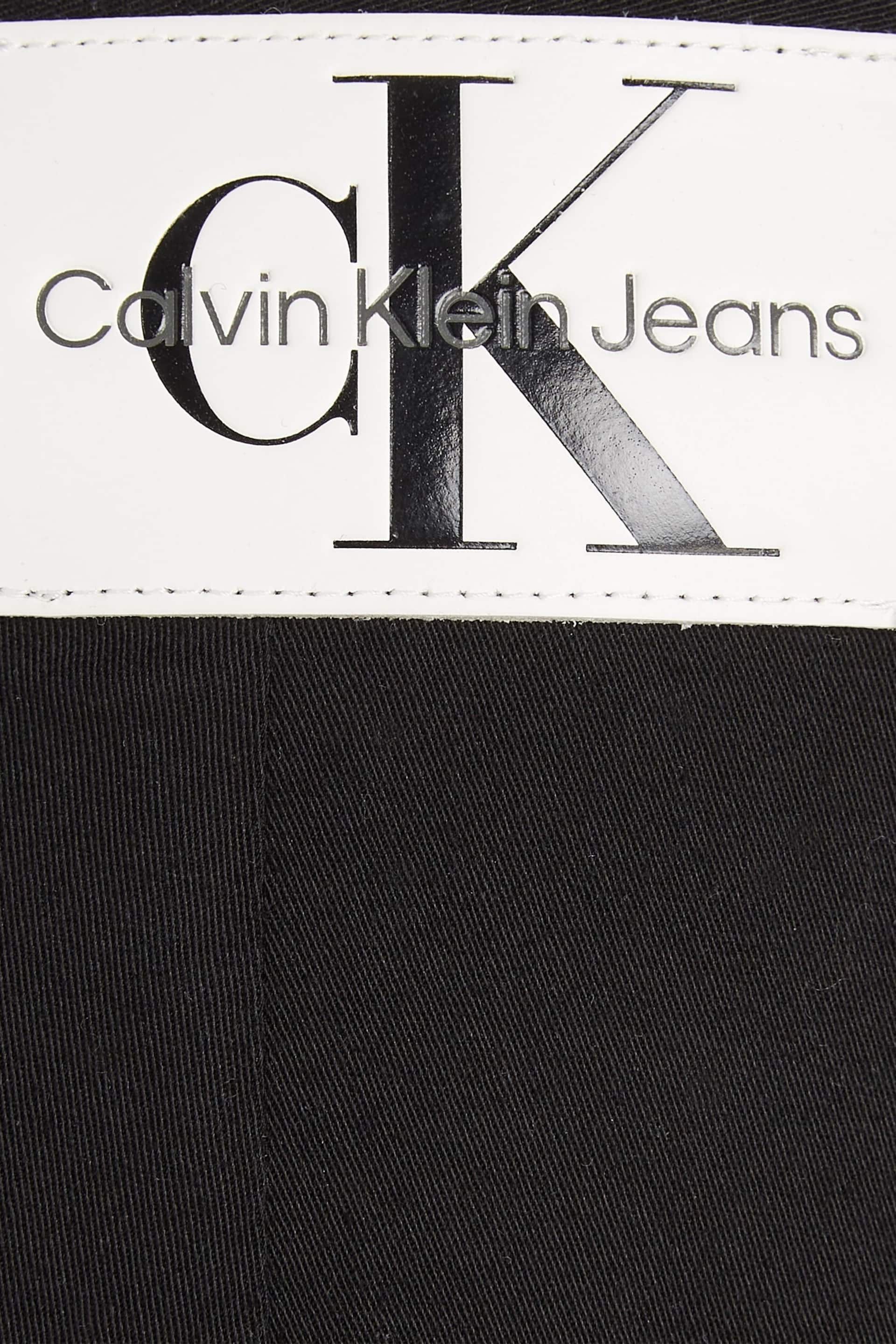 Calvin Klein Jeans High Rise Straight Twill Trousers - Image 6 of 6