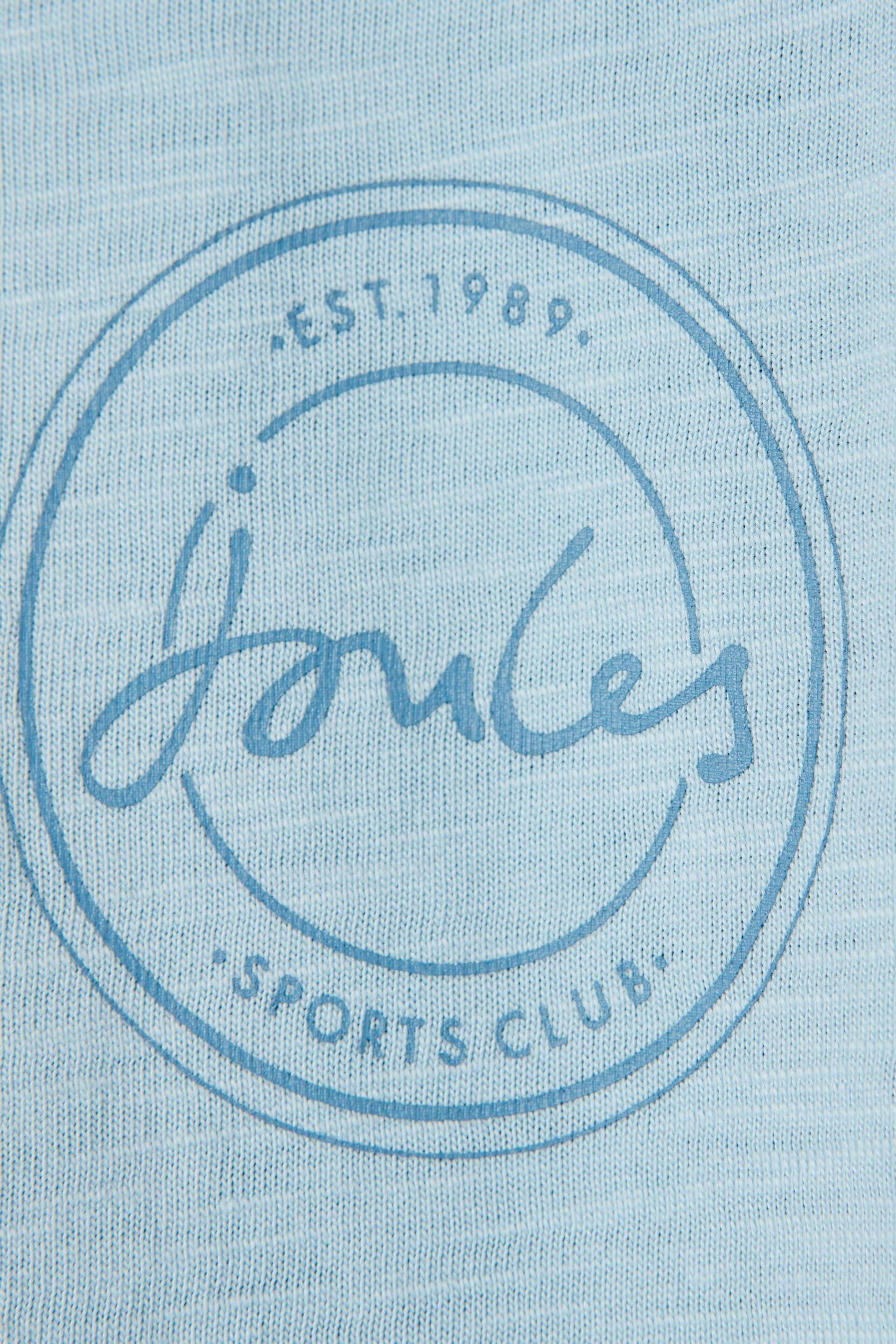 Joules Betty Blue Colour Block Short Sleeve T-Shirt - Image 5 of 5