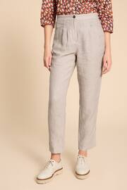 White Stuff Natural Rowena Linen Trousers - Image 1 of 7