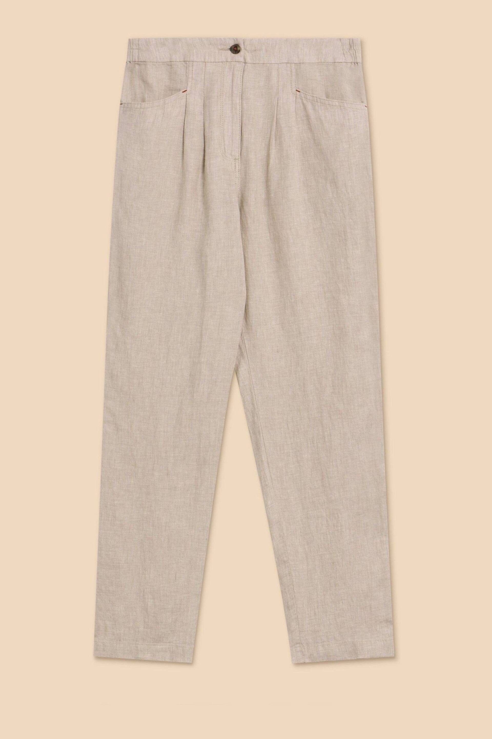 White Stuff Natural Rowena Linen Trousers - Image 5 of 7
