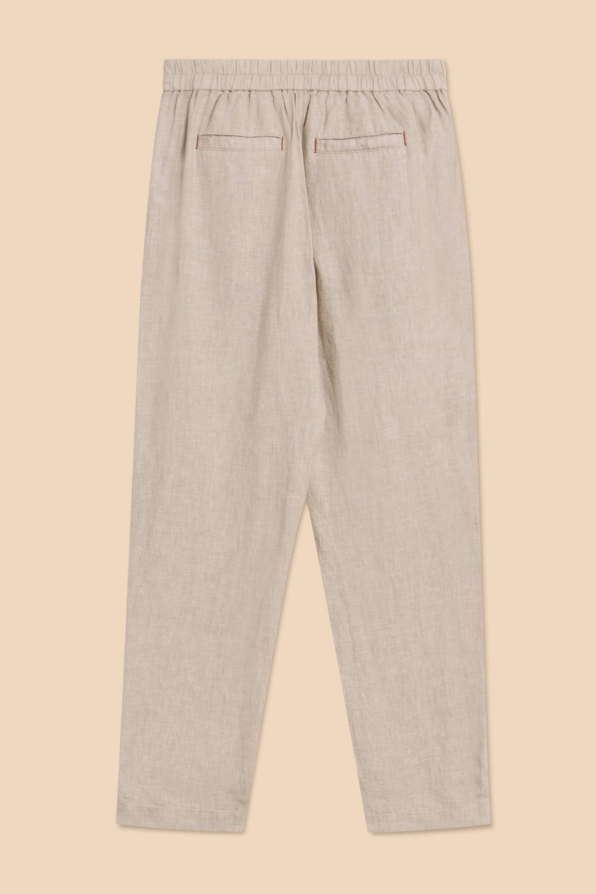 White Stuff Natural Rowena Linen Trousers - Image 6 of 7