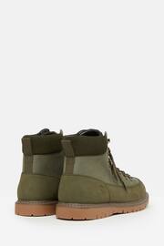 Joules Chester Khaki Green Lace Up Boots - Image 3 of 6