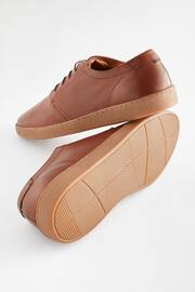 Brown Suede Derby Shoes - Image 3 of 5