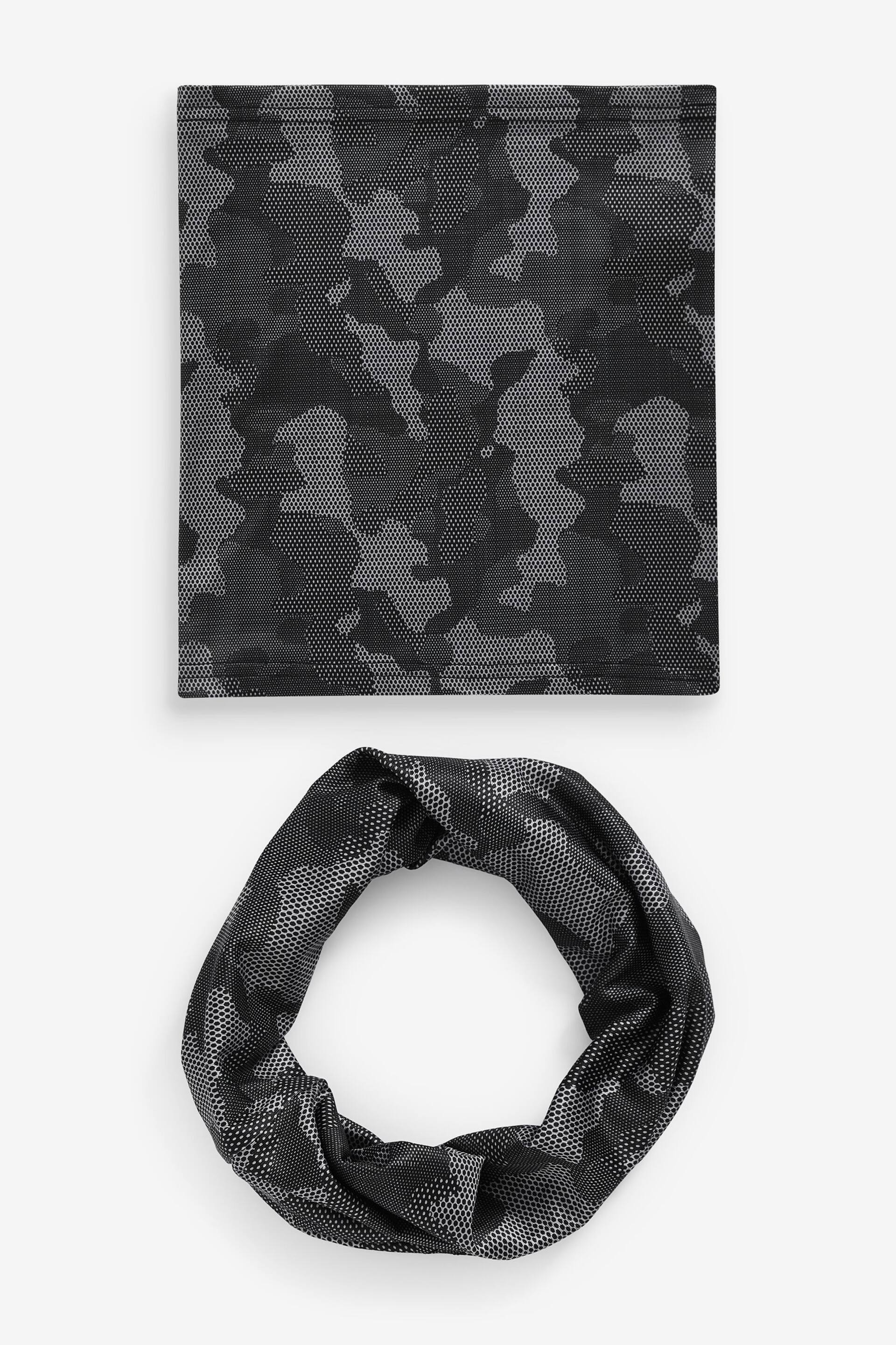 Camouflage Print Neck Warmer Snood - Image 1 of 4