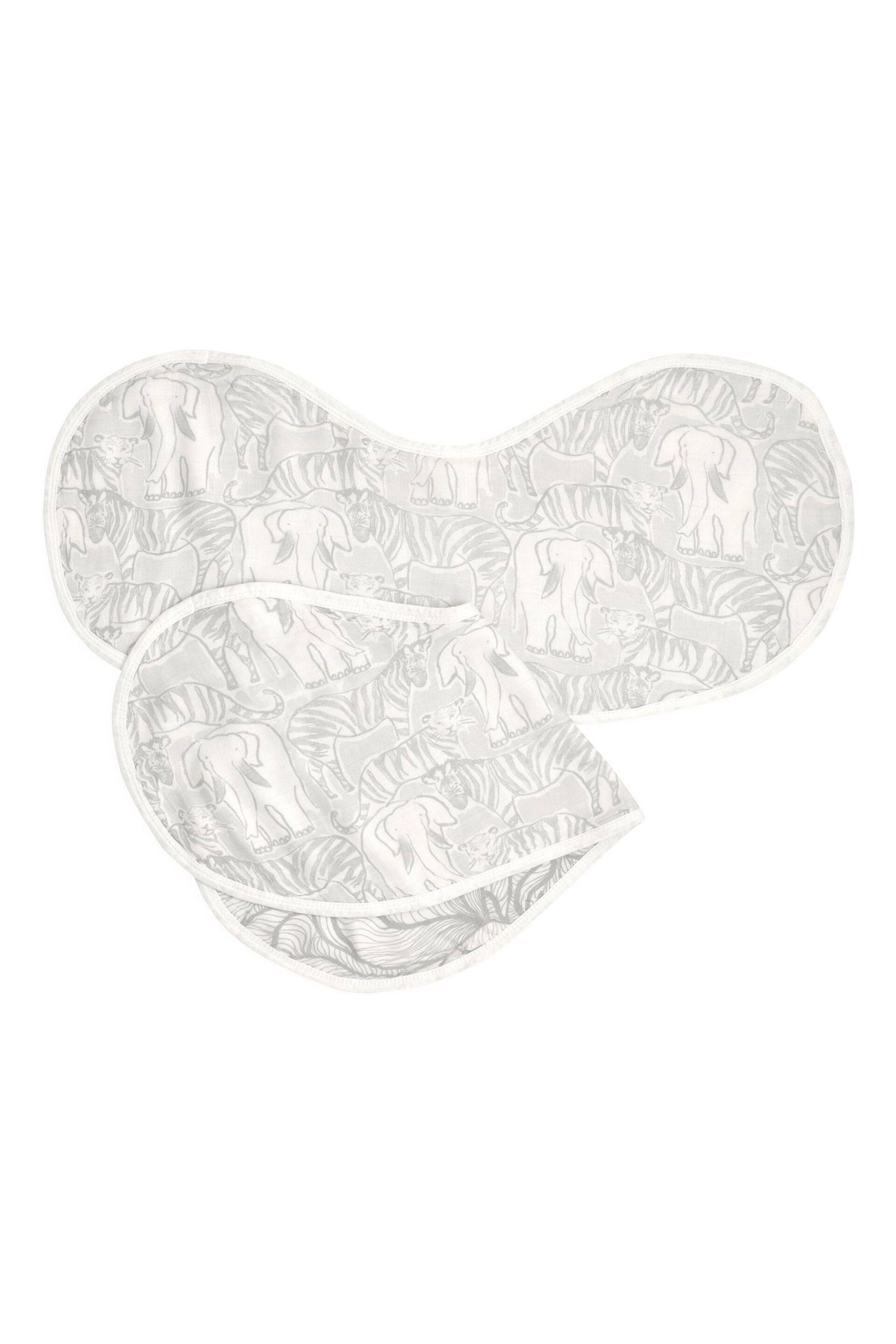 aden + anais Burpy Bibs Silky Soft Culture Club 2 Pack - Image 2 of 4