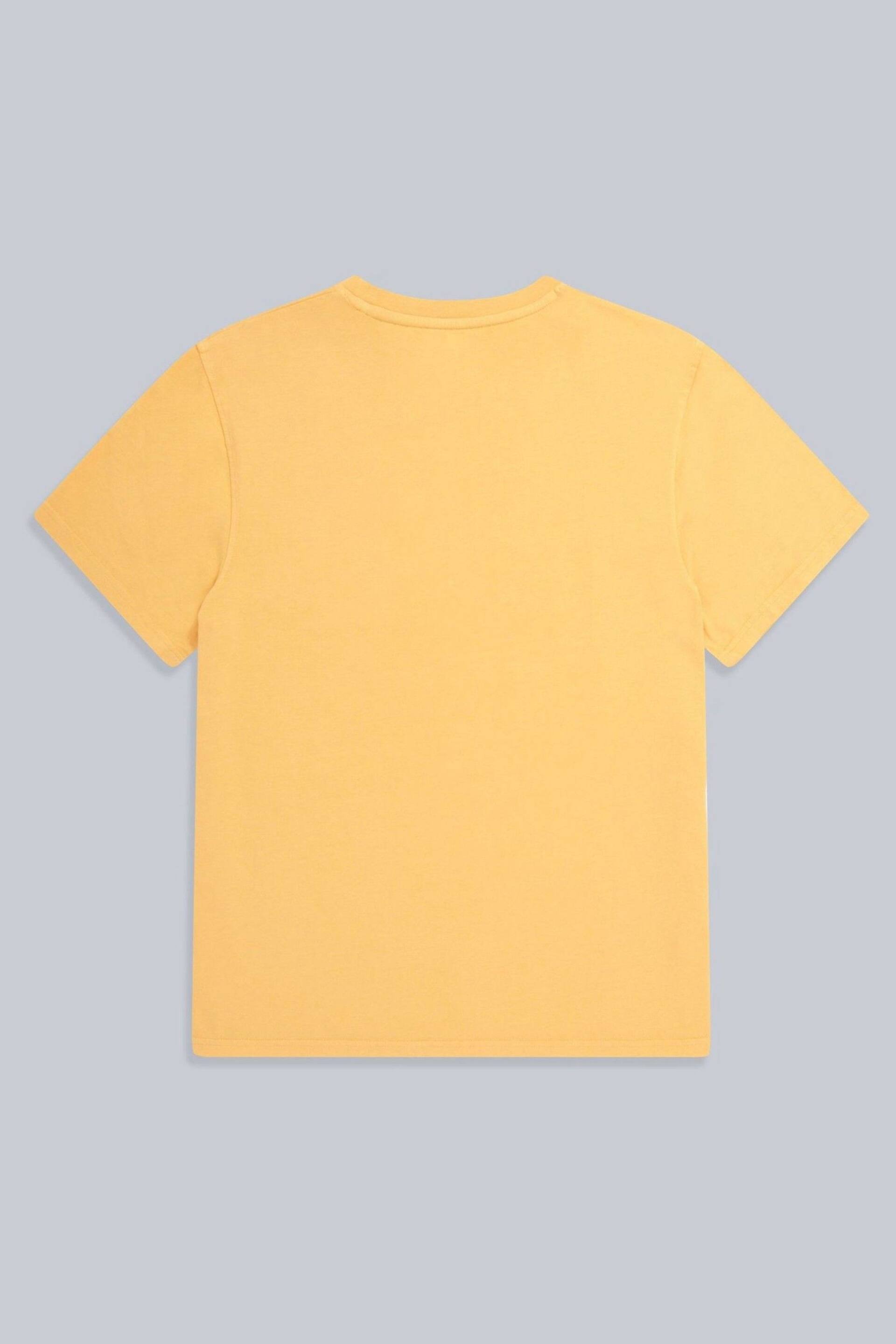 Animal Mens Yellow Jacob Organic T-Shirt - Image 2 of 2