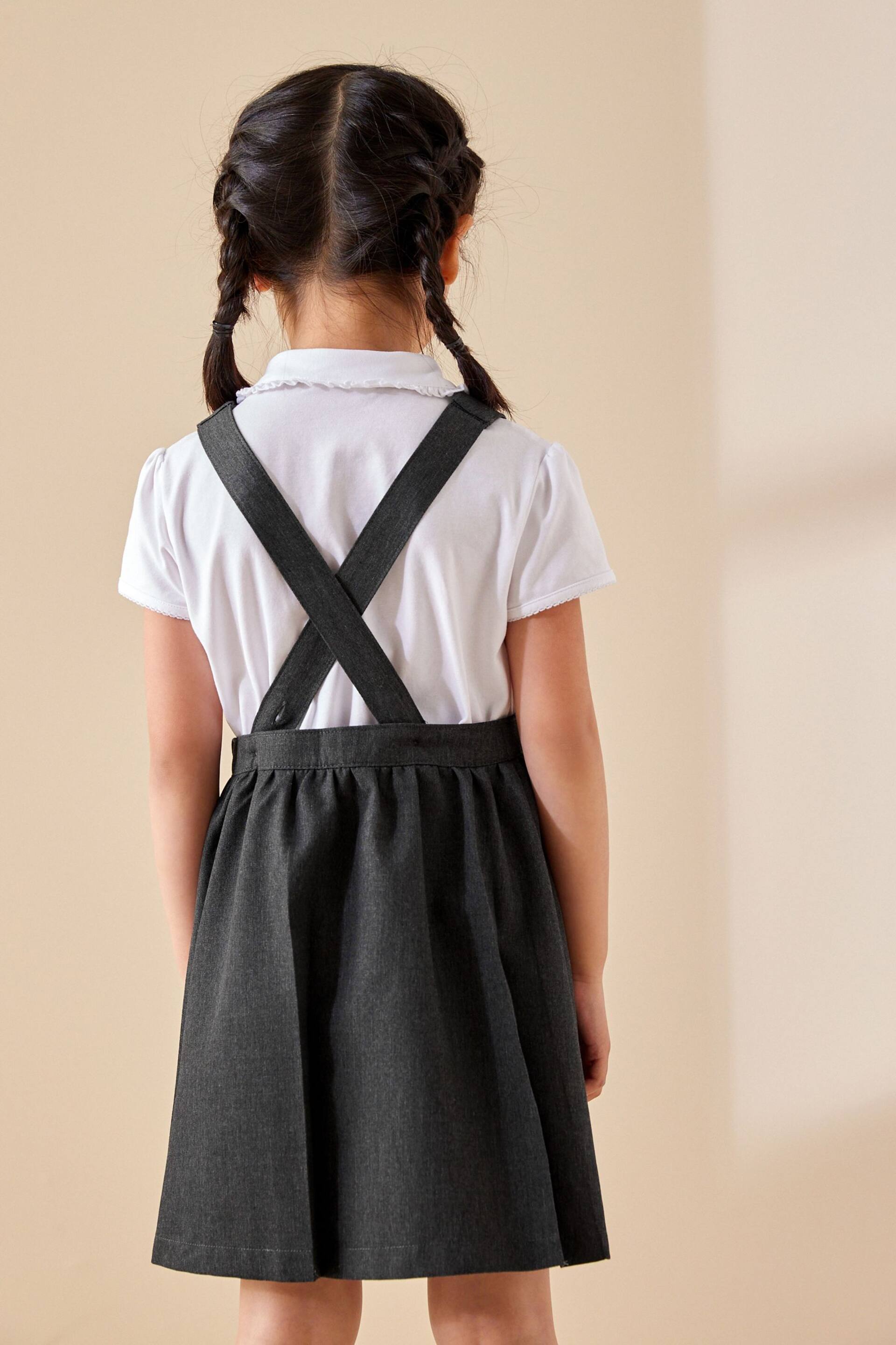 Grey Bow School Pinafore (3-14yrs) - Image 6 of 11