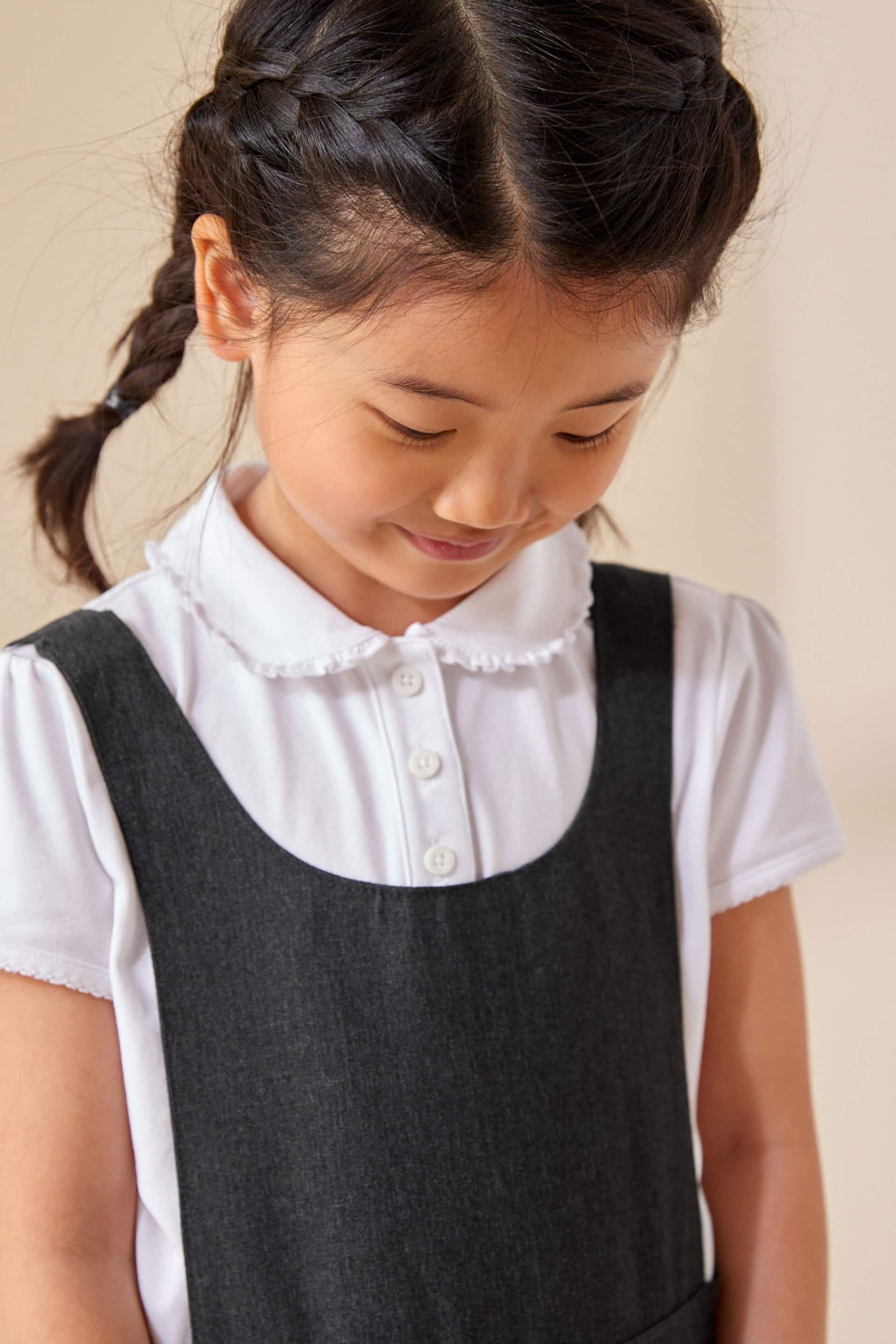 Grey Bow School Pinafore (3-14yrs) - Image 7 of 11