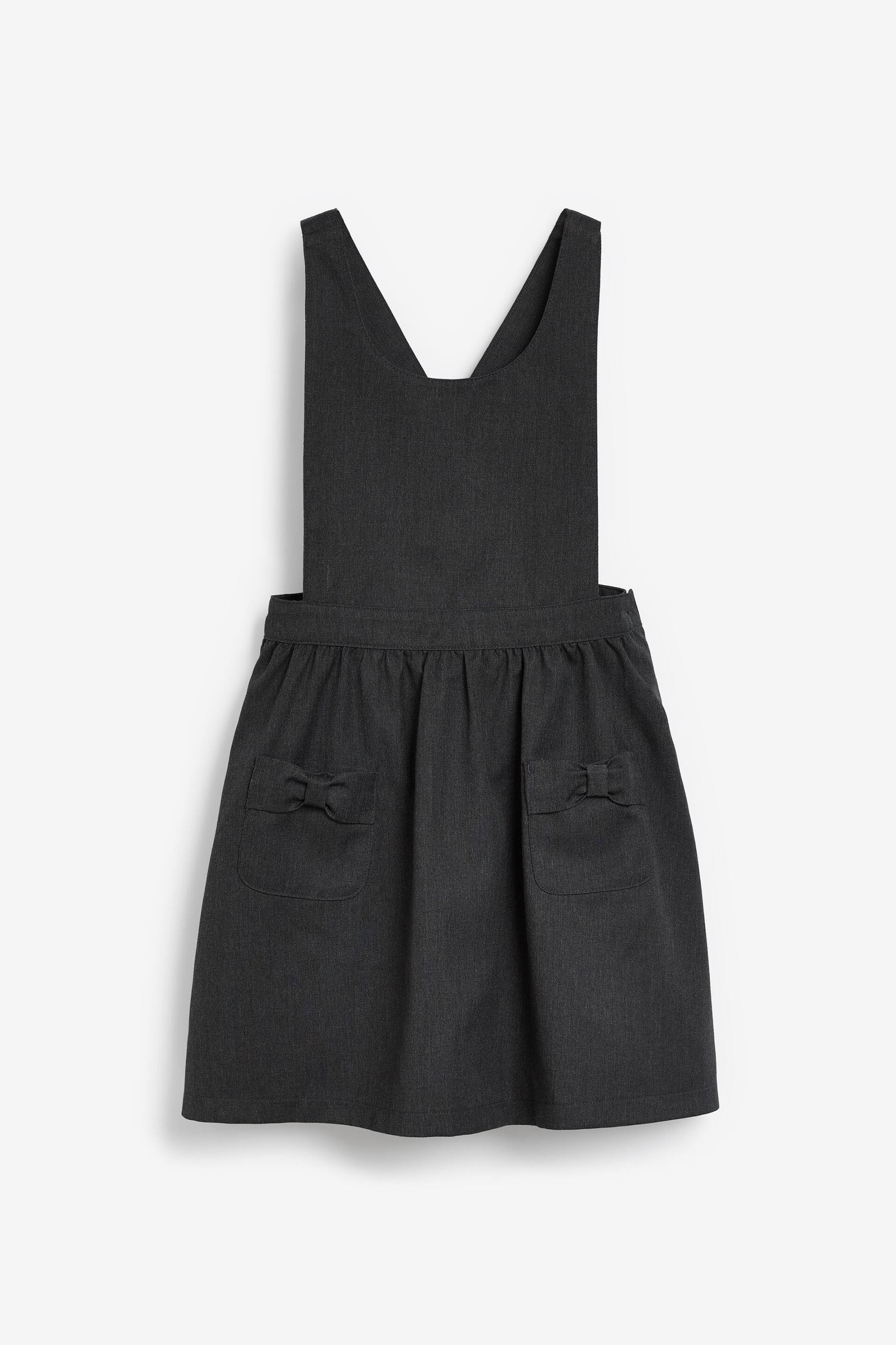 Grey Bow School Pinafore (3-14yrs) - Image 9 of 11