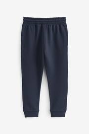 Navy Skinny Fit Cotton Rich 2 Pack Joggers (3-16yrs) - Image 2 of 2