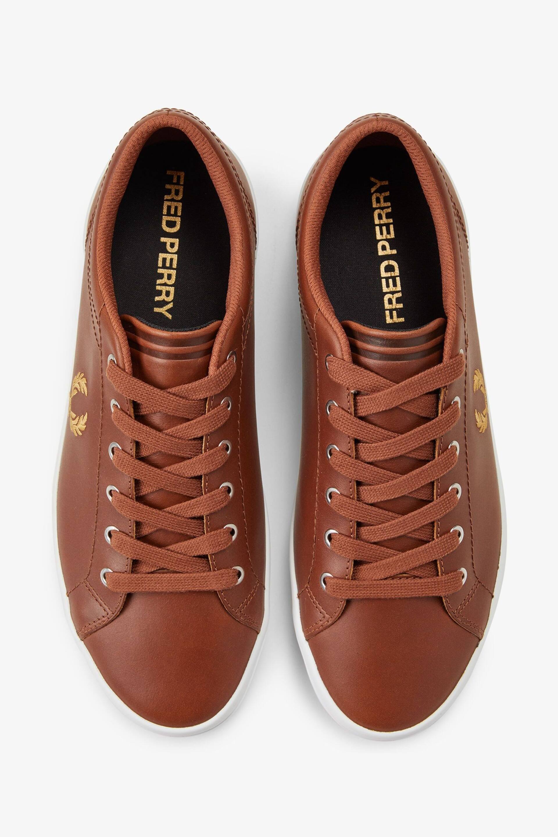 Fred Perry Baseline Tennis Trainers - Image 4 of 5