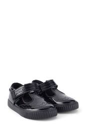 Kickers Infants Tovni Brogue T-Bar Patent Leather Shoes - Image 2 of 6