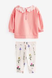 Baker by Ted Baker Coral Collared Sweater and Legging Set - Image 7 of 8