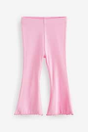 Bright Pink Flare Leggings (3mths-7yrs) - Image 5 of 7