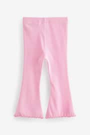 Bright Pink Flare Leggings (3mths-7yrs) - Image 6 of 7