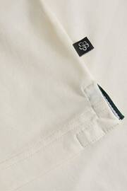 Ted Baker White Slim Zeiter Soft Touch Polo Shirt - Image 5 of 5